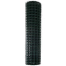 vidaXL Európai Kerítés Zöld 1,4 x 10 m PVC-bevonatú vas