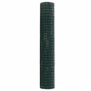 vidaXL Európai Kerítés Zöld 1,6 x 10 m PVC-bevonatú vas