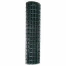 vidaXL Európai Kerítés Zöld 1 x 10 m PVC-bevonatú vas