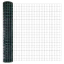 vidaXL Európai Kerítés Zöld 1,6 x 10 m PVC-bevonatú vas