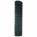 vidaXL Európai Kerítés Zöld 1 x 10 m PVC-bevonatú vas