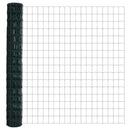 vidaXL Európai Kerítés Zöld 1.5 x 10 m PVC-bevonatú vas