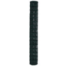 vidaXL Európai Kerítés Zöld 1,5 x 10 m PVC-bevonatú vas