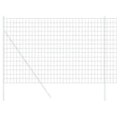 vidaXL Európai Kerítés Zöld 1.6 x 10 m PVC-bevonatú vas