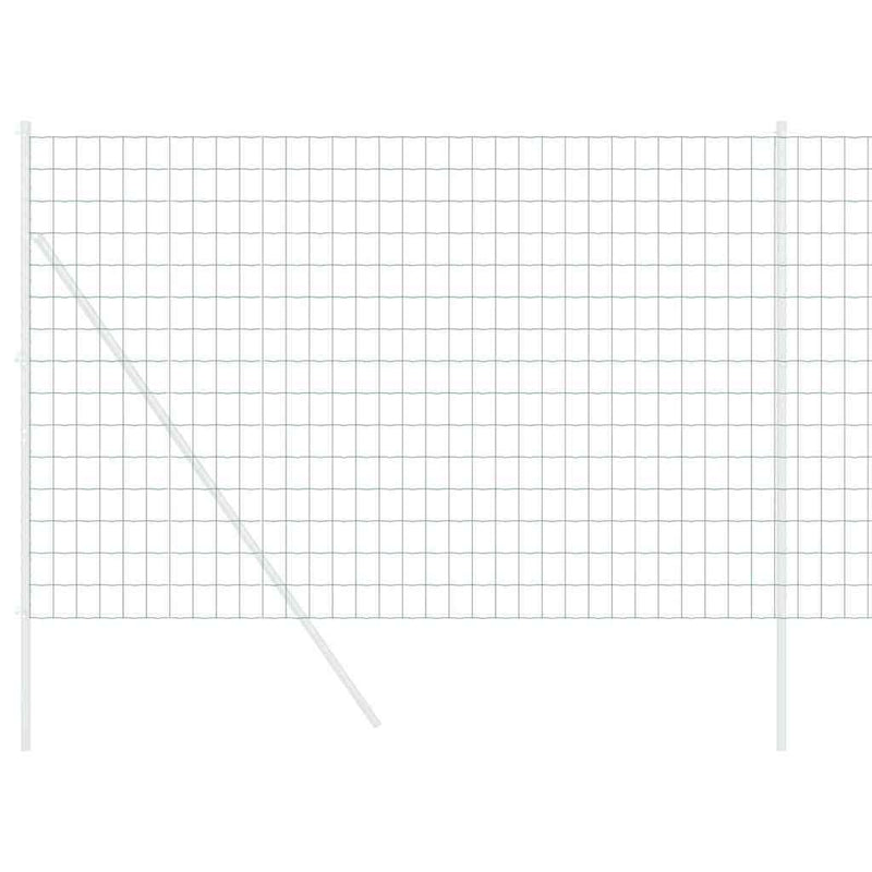 vidaXL Európai Kerítés Zöld 1.6 x 10 m PVC-bevonatú vas