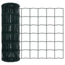 vidaXL Európai Kerítés Zöld 0,6 x 10 m PVC-bevonatú vas