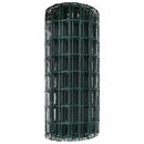 vidaXL Európai Kerítés Zöld 0,6 x 25 m PVC-bevonatú vas
