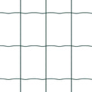 vidaXL Európai Kerítés Zöld 1.2 x 25 m PVC-bevonatú vas