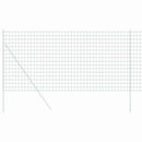 vidaXL Európai Kerítés Zöld 0,6 x 10 m PVC-bevonatú vas