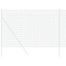 vidaXL Európai Kerítés Zöld 1.6 x 10 m PVC-bevonatú vas