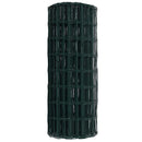 vidaXL Európai Kerítés Zöld 0,4 x 50 m PVC-bevonatú vas