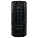 vidaXL Európai Kerítés Szürke 0,8 x 10 m PVC-bevonatú vas