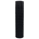 vidaXL Európai Kerítés Szürke 1,4 x 10 m PVC-bevonatú vas