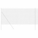 vidaXL Európai Kerítés Szürke 1.4 x 10 m PVC-bevonatú vas