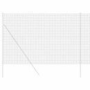 vidaXL Európai Kerítés Szürke 1,5 x 10 m PVC-bevonatú vas