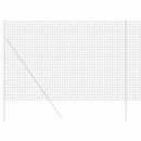 vidaXL Európai Kerítés Szürke 1.5 x 10 m PVC-bevonatú vas