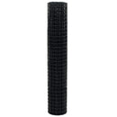 vidaXL Európai Kerítés Szürke 1,6 x 10 m PVC-bevonatú vas
