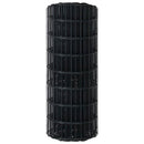 vidaXL Európai Kerítés Szürke 0,8 x 10 m PVC-bevonatú vas