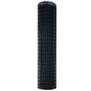 vidaXL Európai Kerítés Szürke 1,4 x 10 m PVC-bevonatú vas