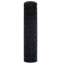 vidaXL Európai Kerítés Szürke 1,4 x 10 m PVC-bevonatú vas