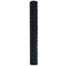 vidaXL Európai Kerítés Szürke 1.5 x 10 m PVC-bevonatú vas