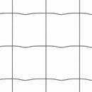 vidaXL Európai Kerítés Szürke 1,4 x 10 m PVC-bevonatú vas