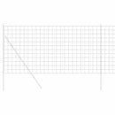 vidaXL Európai Kerítés Szürke 1.4 x 10 m PVC-bevonatú vas