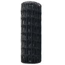 vidaXL Európai Kerítés Szürke 0,6 x 10 m PVC-bevonatú vas