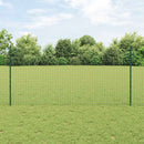 vidaXL Kerítésoszlop 44 pcs Zöld 160 cm Acél