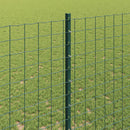 vidaXL Kerítésoszlop 22 pcs Zöld 180 cm Acél