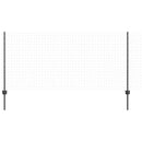 vidaXL Kerítésoszlop 22 pcs Szürke 140 cm Acél