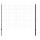 vidaXL Kerítésoszlop 22 pcs Szürke 200 cm Acél