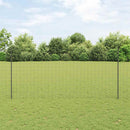 vidaXL Kültéri euro kerítés oszloppal 10 x 1,4 m PVC-bevonatos acél