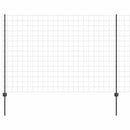 vidaXL Kültéri euro kerítés oszloppal 10 x 1,6 m PVC-bevonatos acél