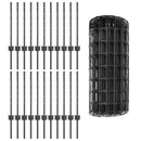 vidaXL Hegesztett Drótháló Kerítés 50 x 0,6 m (Sz x M)