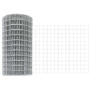 vidaXL Kerítés és Oszlop Ezüst 0,6 x 10 m Acél