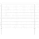 vidaXL Kerítés és Oszlop Ezüst 1,6 x 10 m Acél