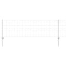 vidaXL Kerítés és Oszlop Ezüst 0,6 x 10 m Acél