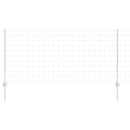 vidaXL Kerítés és Oszlop Ezüst 1 x 10 m Acél