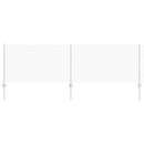 vidaXL Láncvég kerítés oszloppal 10 x 0,8 m (Sz x M)