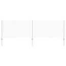 vidaXL Kerítés és Oszlop Ezüst 0,8 x 10 m Acél