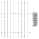 vidaXL Kerítés és Oszlop Ezüst 0,6 x 25 m Acél