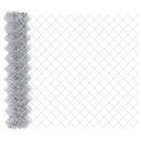 vidaXL Láncvég kerítés oszloppal 25 x 1 m (Sz x M)