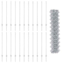 vidaXL Láncvég kerítés oszloppal 25 x 1,2 m (Sz x M)