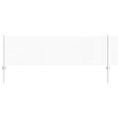 vidaXL Kerítés és Oszlop Ezüst 0,6 x 10 m Acél