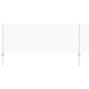 vidaXL Kerítés és Oszlop Ezüst 0,8 x 10 m Acél