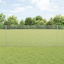 vidaXL Hegesztett drótkerítés poszttal 10 x 1 m (Sz x M)