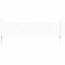 vidaXL Kerítés és Oszlop Ezüst 0,5 x 25 m Acél