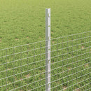 vidaXL Hegesztett drótkerítés poszttal 25 x 0,5 m (Sz x M)