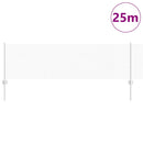 vidaXL Kerítés és Oszlop Ezüst 0,6 x 25 m Acél